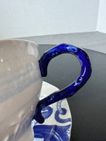 Anthropologie From the Deep Cup & Saucer Set