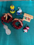 (A)Lot of Christmas Ornaments