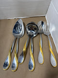 Oneida Golden Aquarius Silverware Set