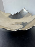 Aluminum Leaf Shaped Centerpiece Bowl