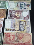 Lot of Mexican & South American Vintage Paper Money (C)