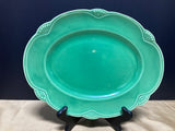 Homer Laughlin Green Serving Platter