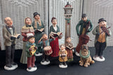 12-Piece Grandeur Noel 2003 Collector’s Edition Porcelain Holiday Choir Set in Box