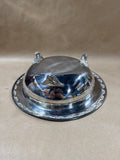 Silver Plate Footed Bowl