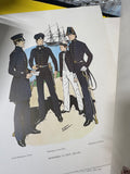 1776-1898 Uniforms of the U.S. Navy Charles McBarron 11-Piece Prints Set