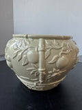 Jay Willfred Portugal Light Sage Green Embossed Jardiniere