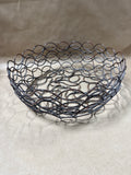 Woven Bronze Fruit Basket