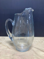 Contemporary Glass Pitcher