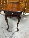 Gordon's Inc. Drop Side End Table with Pull-out Tray