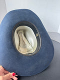 Resistol XXX Beaver Self Conforming Vintage Cowboy Hat with Feather Band SIZE 6 3/4