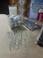 Silver/White Ornament Lot