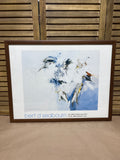 Hawk Family Poster by Bert D. Seabourn; Signed