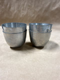 (A) Set Of 4 Revere Pewter Jefferson Cups