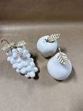 Hollywood Regency Style Ceramic Fruit