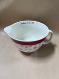 “Baked With Love” Valentines Mixing Bowl