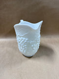 Grape Milk Glass Pitcher