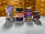 Purple/Pink Tone Ribbon Lot