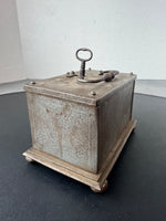 Antique Nuremberg Money Chest or Armada Box with Key