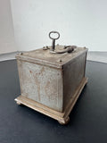 Antique Nuremberg Money Chest or Armada Box with Key