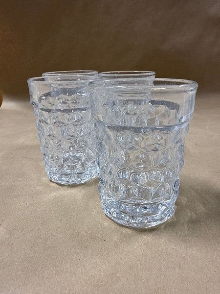 Set Of 4 Fostoria American Juice Glasses // 2 Sets Available // *** PRICED INDIVIDUALLY ***