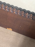 Vintage Wood Arched Mirror