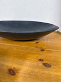 Blue Oval Wooden Center Piece Bowl