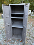 Plastic Garage Shelving Unit (Two Available)