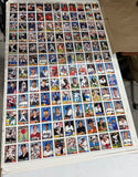 Topps 1992 Complete Baseball Card Set in 6 Uncut Sheets (10 SETS AVAILABLE—PRICED INDIVIDUALLY AT $75 EACH SET)