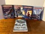 "I Survived" 4 pc Paperback Book Lot & The Finest Hours Paperback book