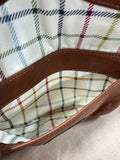 Brown Coach Bleeker Legacy Wristlet