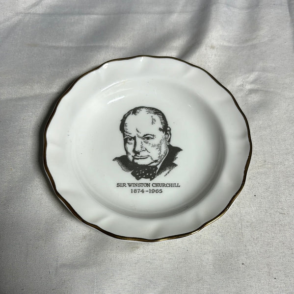 Vintage Royal Bone China Winston Churchill Dish