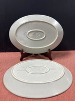 Set Of 2 Pfaltzgraff “Yorktowne” Oval Serving Platters (2 Sets Available, Sets Priced Individually At $20)