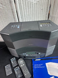 Bose Acoustic Wave Music System II and Multi Disc Changer II with Manual & 4 Remotes
