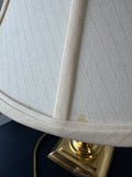 Heavyweight Brass Swing Arm Desk Lamp (WORKS)