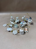 Lenox Snow Pals Mini Tree Ornaments With Box - Set of 12 (H.E)