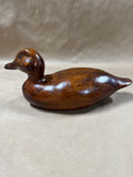 (A) Hand Carved Mallard Duck Decoy