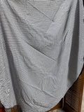 Striped Blue And White Oblong Table Cloth