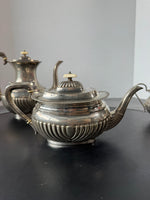 5-Piece Michael C. Fina Co. England Sterling Silver Tea Service Set