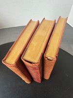 Set of 3 Vintage Fine Editions Press Hardcover Books: Balzac, Cellini & St. Augustine