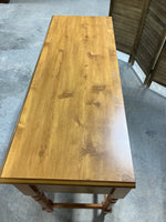 Oak Tone Desk with Particle Board Back