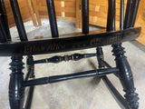 Ethan Allen Hitchcock Style Rocking Chair, SITS LOW