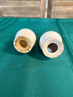 Salt Glazed Salt And Pepper Shakers