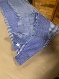 Blue and White Table Cloth, 8 ft x 5 ft 7 in
