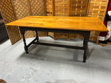 D.R. Dimes Farmhouse Style Dining Table, NO CHAIRS***HEAVY ITEM***READ DETAILS ON PICK UP POLICY***