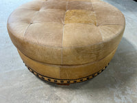 Leather Sectional Sofa with Ottoman***HEAVY ITEM***