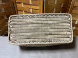 Rectangular Basket with Side Handles