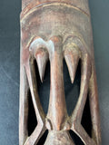 Kenyan Carved Wooden Tribal Mask