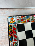 Peruvian Incas v/s Conquistadors Vintage Portable Chess Set