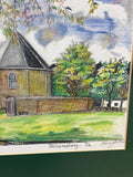 Colonial Williamsburg Magazine Print by Clara Jebson