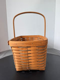 1990 Longaberger Spring Heartland Hand Basket